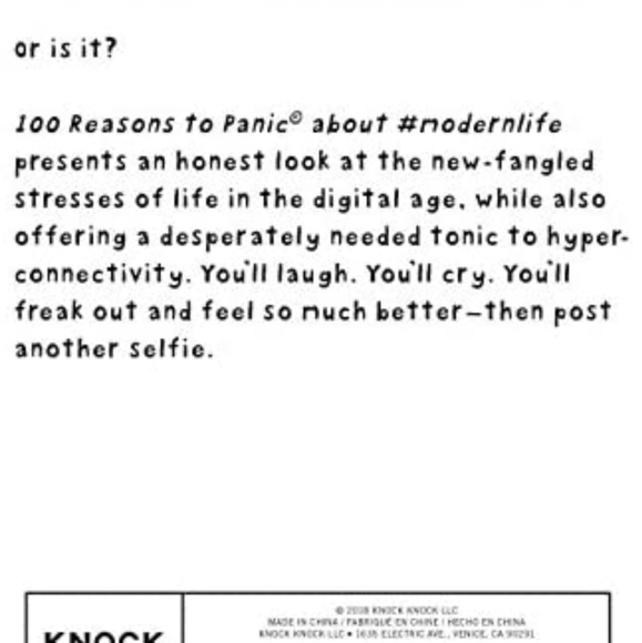 100easons to panic about modern life, book. - Picture 2 of 5
